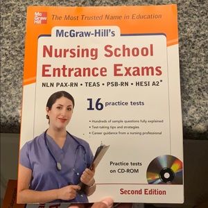 Nursing school entrance exam book
